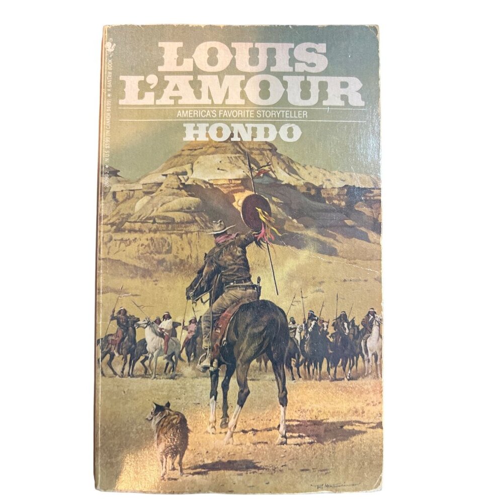 Louis LAmour "Hondo" Paperback Book
